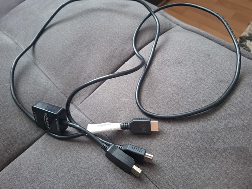Delock adapter HIGH speed Video In+out HDMI+Kabel - Afbeelding 4 van 4