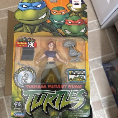 TMNT Teenage Mutant Ninja Turtles April O'Neil Action Figure 2003 Playmates Toys