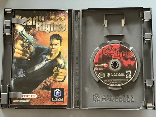 Dead to Rights (Nintendo GameCube, 2002) COMPLETE w/ Manual