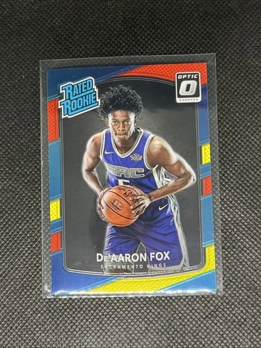 De'Aaron Fox 2017 Donruss Optic De'Aaron Fox #196 Red