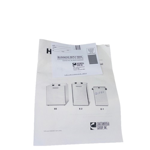 Chattanooga Hydrocollator E-1 Heating Unit w/ 3 Standart Size Hotpacks 2102 NEW - Picture 11 of 12