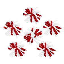 4" Curly Bows for Gift Wrapping 6 Pcs, Christmas