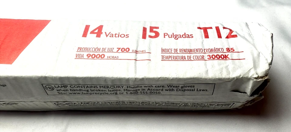 Philips 14 Watt T12 Soft White Linear Fluorescent Light Bulb 15 Inch 2 pack - Image 3 of 3