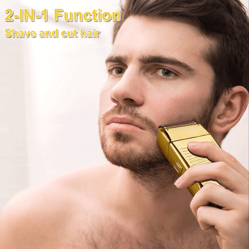 Mens Professional Rechargeable Electric Shaver Trimmer Razor For Hair Beard Gift - Picture 6 of 14
