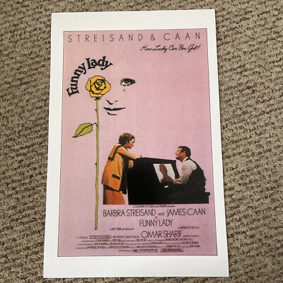 Funny Lady Barbara Streisand James Caan Omar Sharif  Poster 11 x 17 (248)