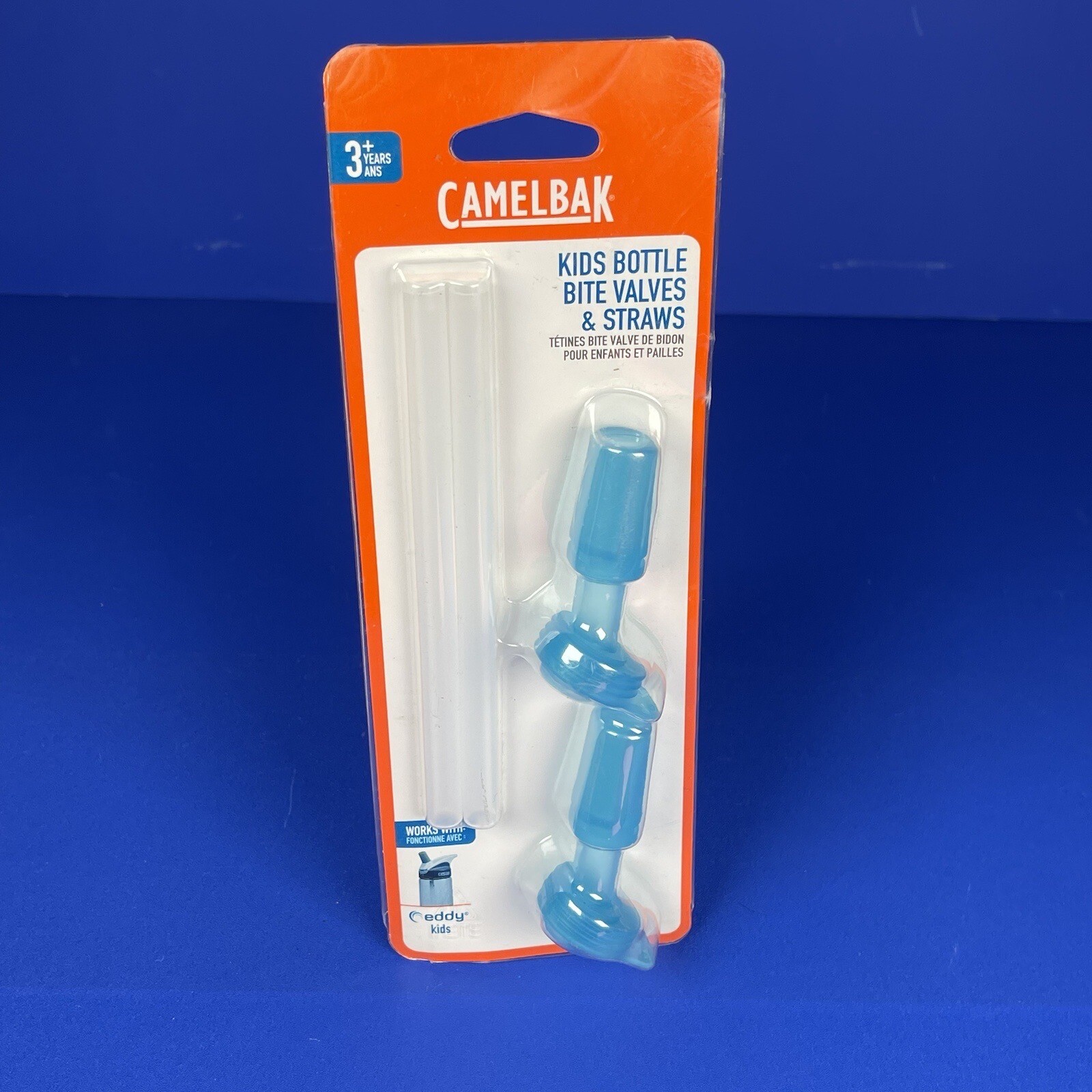 CamelBak Eddy Ersatz-Beißventile & Trinkhalme – 2 Stück, Klar, Spülmaschinenfest, Für Chute-Mag & Hot-Cap Flaschen