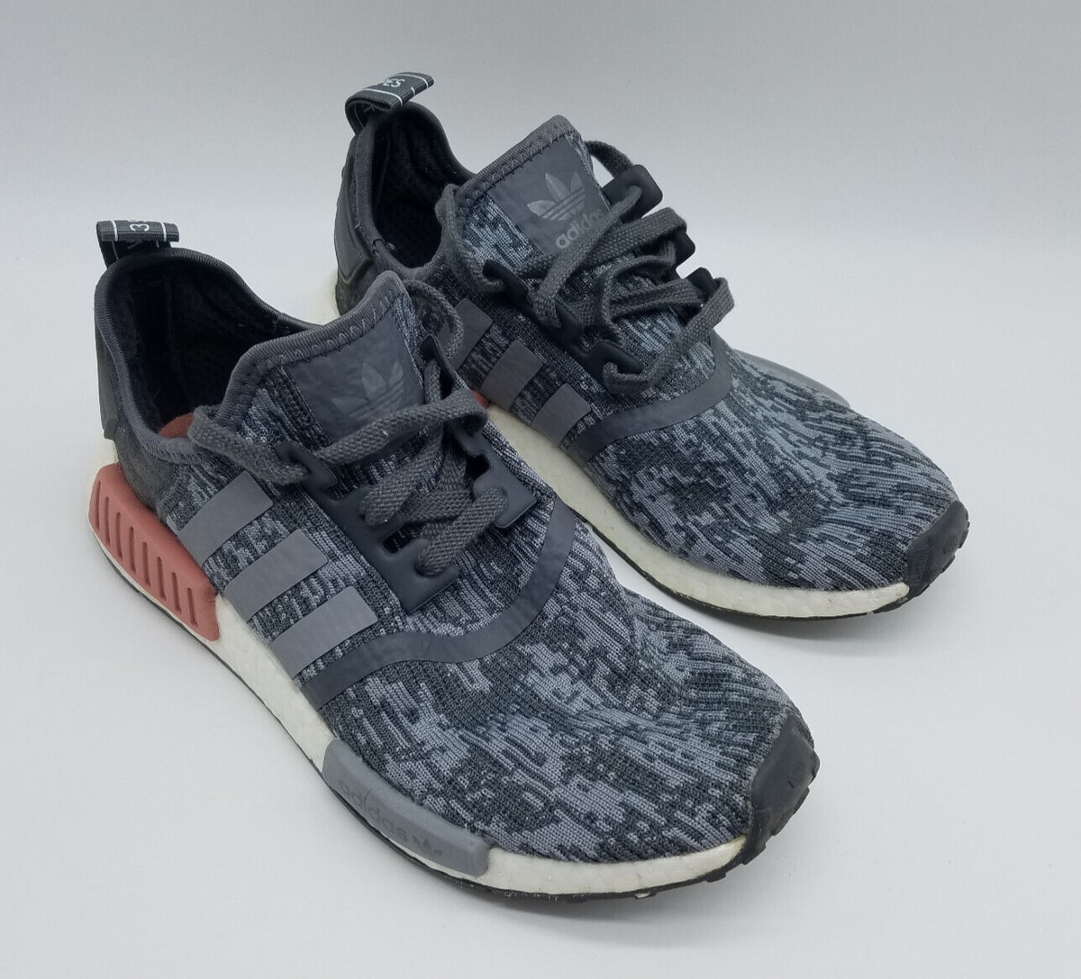 adidas - Women's Nmd R1 (Grey / Raw Pink) Size 7.5