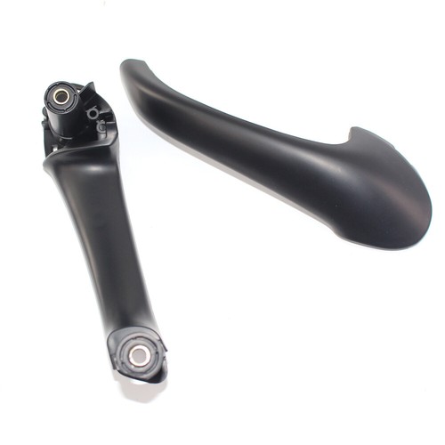FRONT LEFT Grip Door Handle Black for Benz C Class W203 2003-07 ABS Plastic AS - Picture 3 of 6