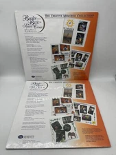 TWO Creative Memories 12x12 Square Corner Border Pages 10 Sheets Old Style NOS