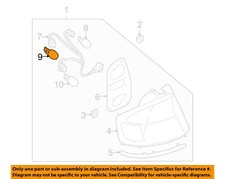 SUBARU OEM 86-16 DL Rear Lamps Tail Lamps-Tail Lamp Bulb 84920FE010