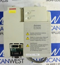 FR-E540-0  Mitsubishi E500 Inverter  0.75 KW 3 Phase 460V 2.6A  FRE5400