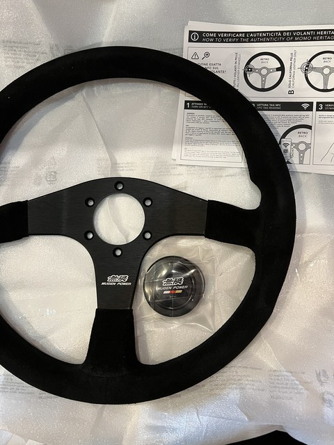 Mugen Racing Iii Steering Wheel Genuine Momo Japan 350mm For Sale Online Ebay