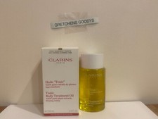 Clarins Huile Tonic Body Treatment Oil 3.4 oz NIB Factory Sealed Bottle