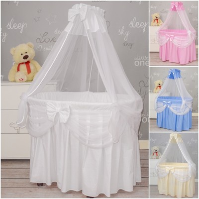 large wicker moses basket