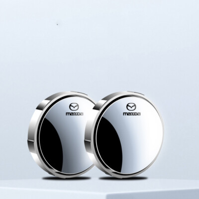 2PCS 360° Wide Angle Car Side Blind Spot Rear Mirror Parking Auxiliary for Mazda