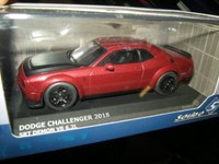 1:43 Solido Dodge Challenger Srt Demon V8 6.2L Octane Red/Rot In Ovp