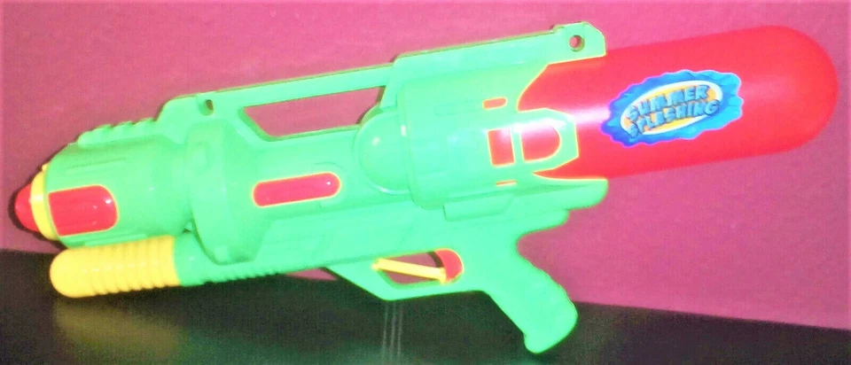 HANDELSMARKE 2 Stück Wasserpistole Wassergewehr Wasserspritze Water Gun Summer Splashing #G