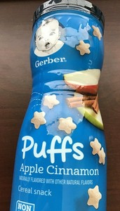 apple cinnamon gerber puffs