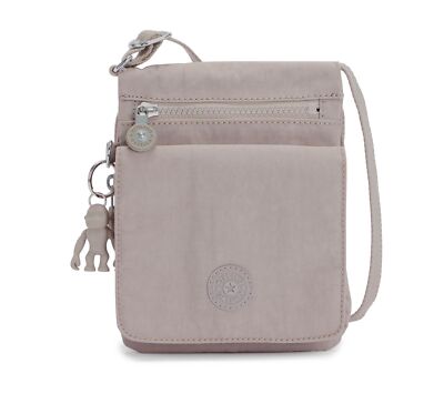 kipling Basic New Eldorado Crossbody Bag S Umhängetasche Tasche Grey Gris grau