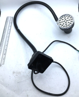 Uberlight LED Flexible Neck Desk Light Screw Mounting Base Needs Plug 8000C