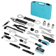 DURATECH 41PCS Bike Tool Kit w/Storage Box Bicycle Tool Kit Bike Repair Tool Kit