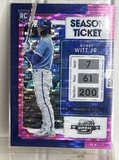 2022 Contenders Optic Pink Pulsar Prizm Rookie Bobby Witt Jr RC