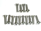 Kawasaki NINJA 400 2018-2020 TITANIUM FRONT AND REAR BRAKE DISC ROTAR BOLT PACK