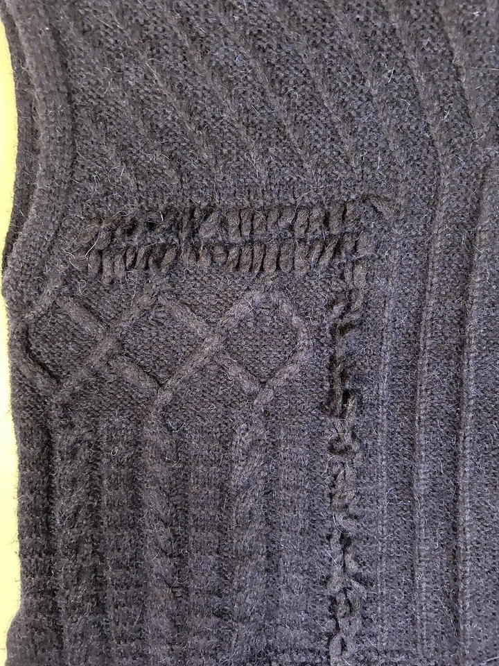 Suéter Derek Lamb 10 Crosby para mujer mezcla de alpaca sin mangas cuello alto S/P Foto 2 de 4