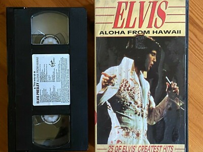 Elvis Aloha from Hawaii Elvis Presley VHS Video 