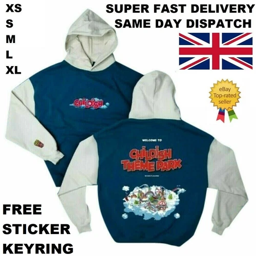 Genuine TGF LIMITED EDITION THEME PARK CHILDISH HOODIE  BRAND NEW- Fast Delivery