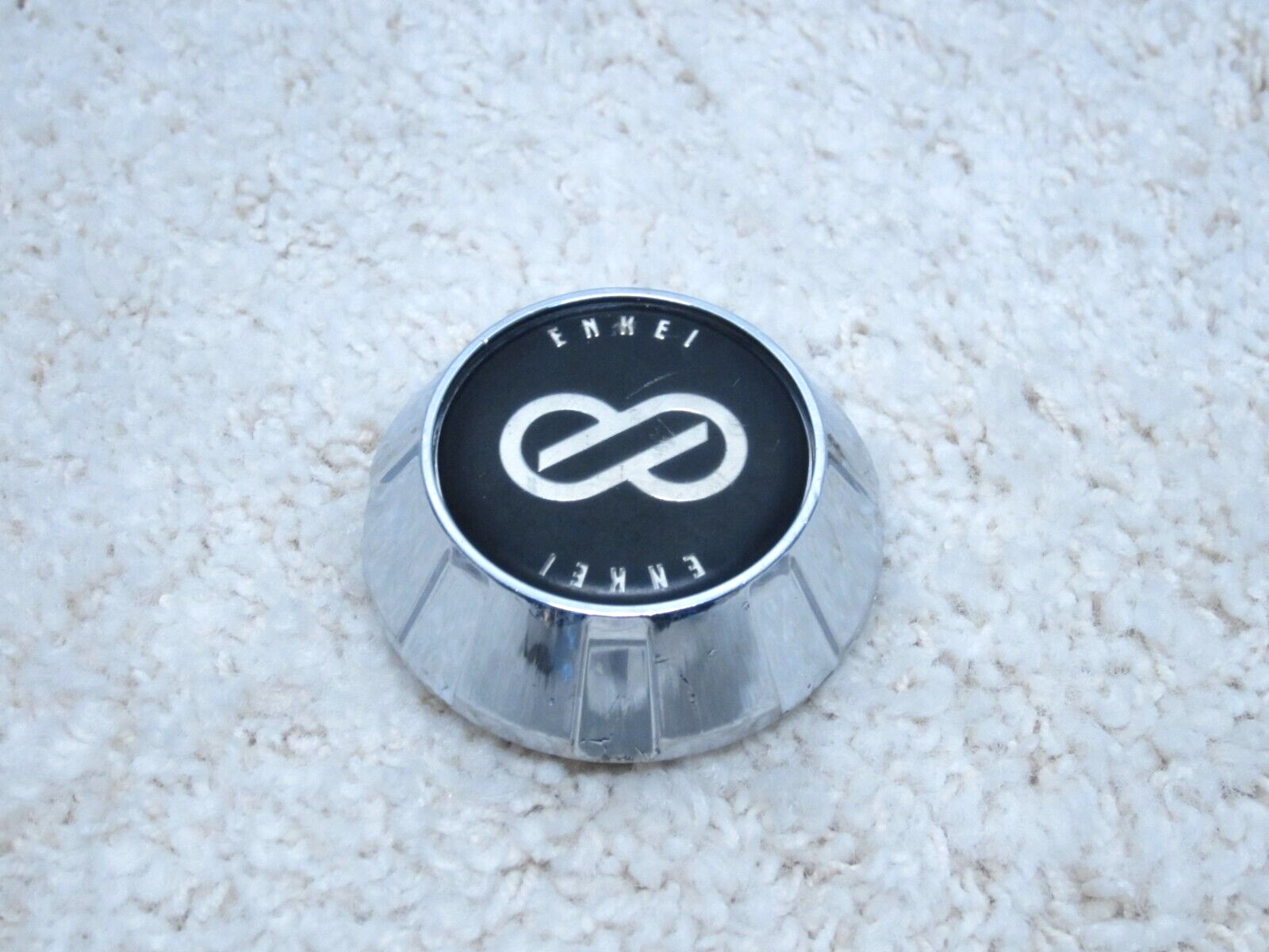 ENKEI CC-152 CUSTOM ALLOY WHEEL SNAP ON CHROME CENTER CAP #2F-3