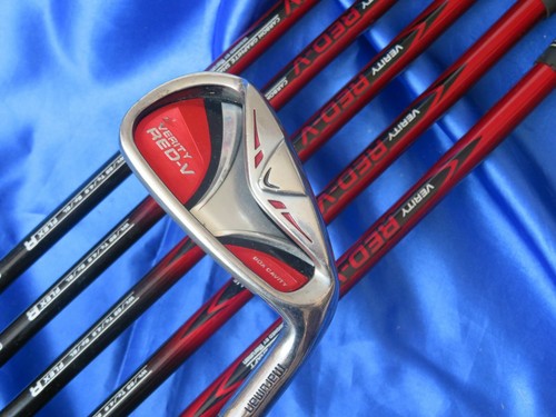 Maruman Majesty VERITY RED-V 6pc R-flex IRONS SET GOLF CLUBS NWO - Picture 7 of 7