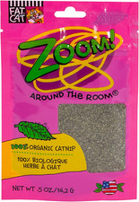Organic Catnip - Hoots Zoom around the Room Catnip - Grown  Harvested in USA 0.