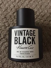 Vintage Black by Kenneth Cole 3.4 oz 100ml Eau de toilette EDT Cologne for Men