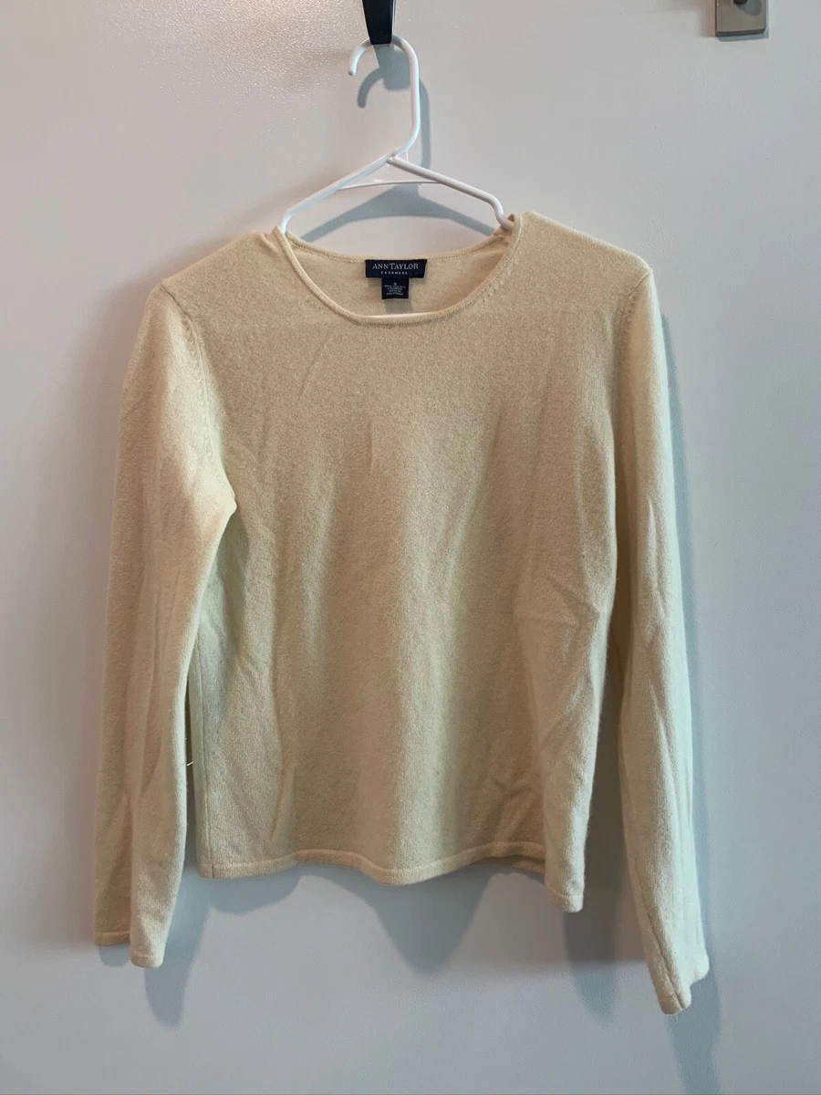 ann taylor cashmere sweater. Great condition perfect weight and color