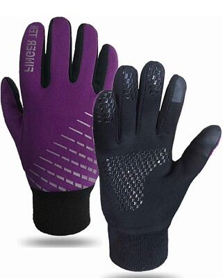 Winterhandschuhe Kinder Fahrrad Grip Touchscreen Anti-Rutsch Vorteil Paar, Handschuh Gr. S
