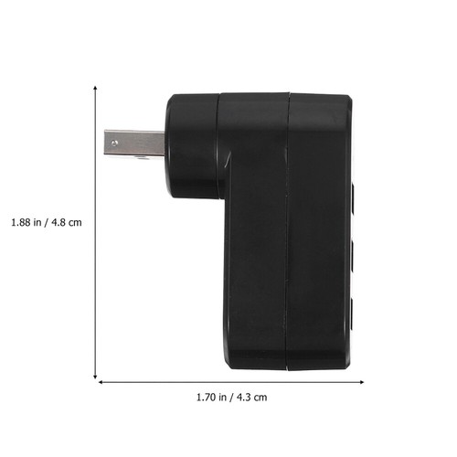 2 Pcs USB-Hub Hochgeschwindigkeits-USB-Hub Port Extender -Laptop - Afbeelding 8 van 12