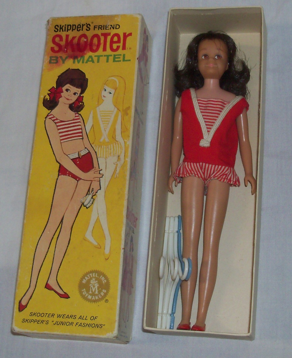 バービー　Vintage 1964 first SKOOTER Doll 箱入り 1964 MATTEL 