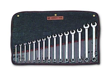 Wright Tool WRIGHTGRIP® 2.0 12 Point Combination Wrench Set 15 Piece Metric 952