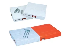 CHAMPRO (2) PVC Coated, Foam-Filled Bases with Double First Base - (3) Base Set 