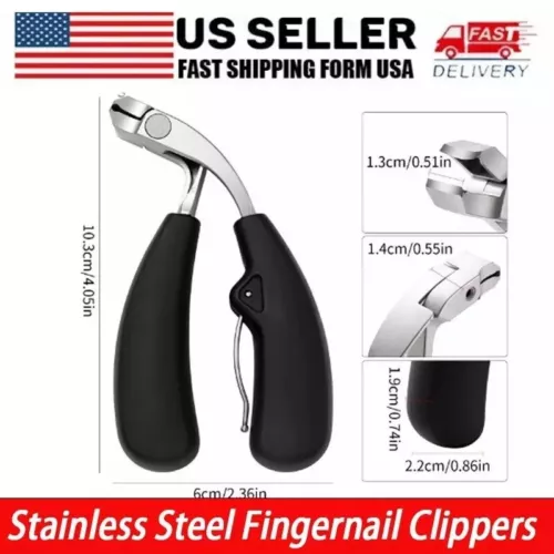 Toenail Clippers for Seniors Thick Toenails, Toe Nail Clippers Adult Heavy Duty - Picture 8 of 11