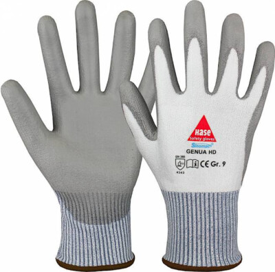 Hase 508530 Genua HD Schnittfester Montagehandschuh mit Pu 10-100 Paar Gr 6-11