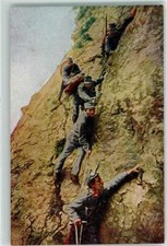 39175158 - Oesterr. Gebirgstruppen Abstieg ins Tal - Gesellschaft fuer