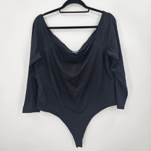 Nuuds Body schwarz Langarm Größe XXXL - Bild 2 von 4