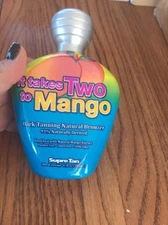 Supre Tan IT TAKES TWO TO MANGO Dark Bronzer Indoor Tanning Bed Lotion-SHIP 24HR