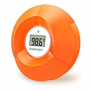nuby bath thermometer and clock turtle