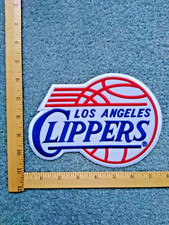 1 BIG RARE LOS ANGELES CLIPPERS JACKET PATCH BASKETBALL NBA IRON ON PATCH