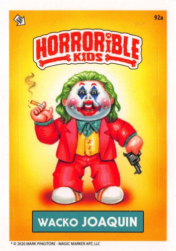 Mark Pingitore Horrorible Kids Serie 5 U Pick GPK 2020 completa tu conjunto - Imagen 7 de 182