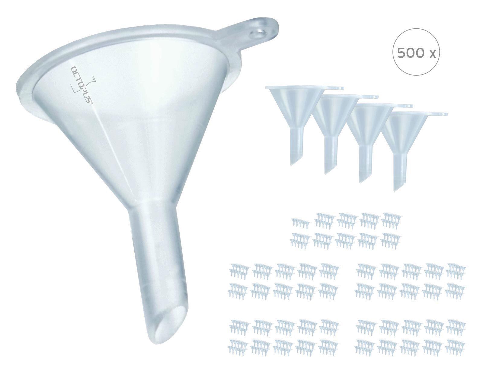 Trichter Set 10-teilig - Flexible Einfülltrichter Für Auto & Motorrad