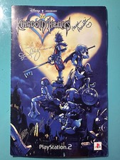 Signed KINGDOM HEARTS 2002 Video Game Promo P...